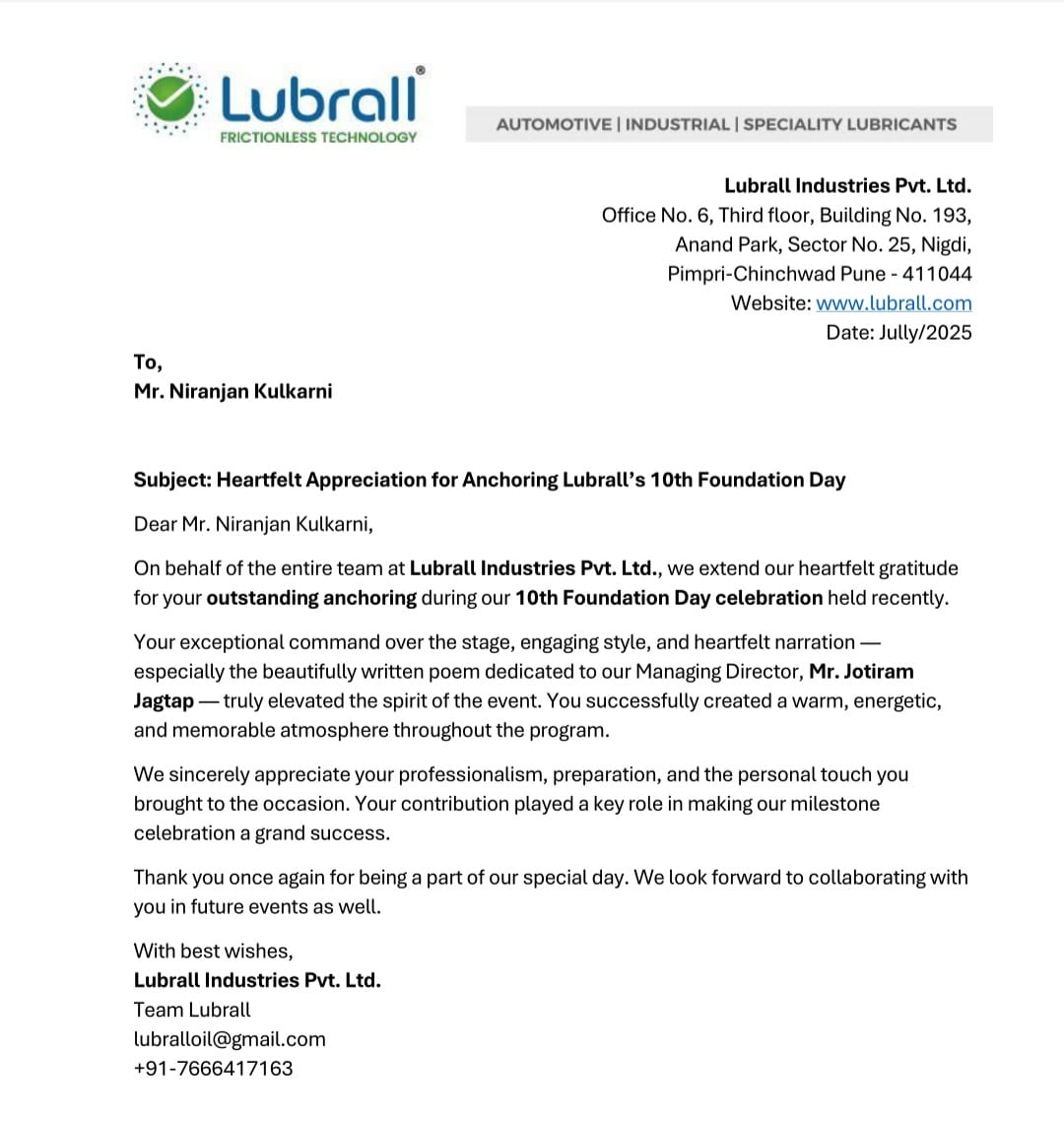 Client Testimonial - Lurall